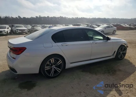 2019 BMW 740 I z USA, uszkodzony, nr VIN WBA7E2C54KB454503